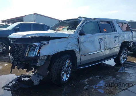 2016 Cadillac Escalade Esv Luxury Collection из США, поврежденный, VIN 1GYS4HKJ5GR465438